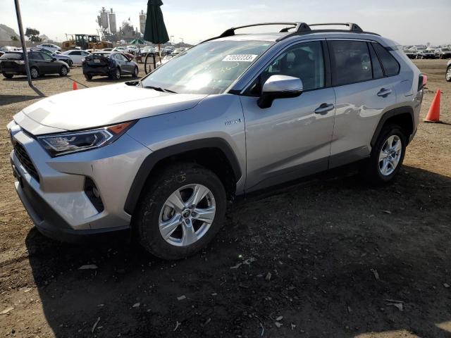 Lot #2538344500 2021 TOYOTA RAV4 XLE salvage car