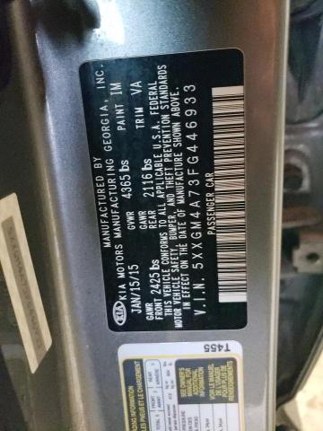 5XXGM4A73FG446933 KIA Optima Lx