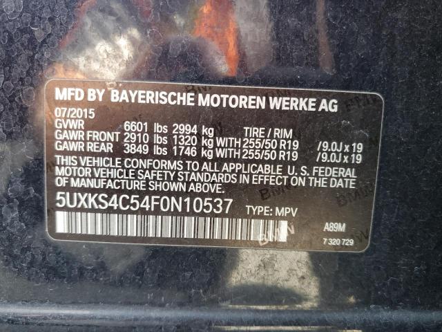 5UXKS4C54F0N10537 BMW X5 Xdrive35d