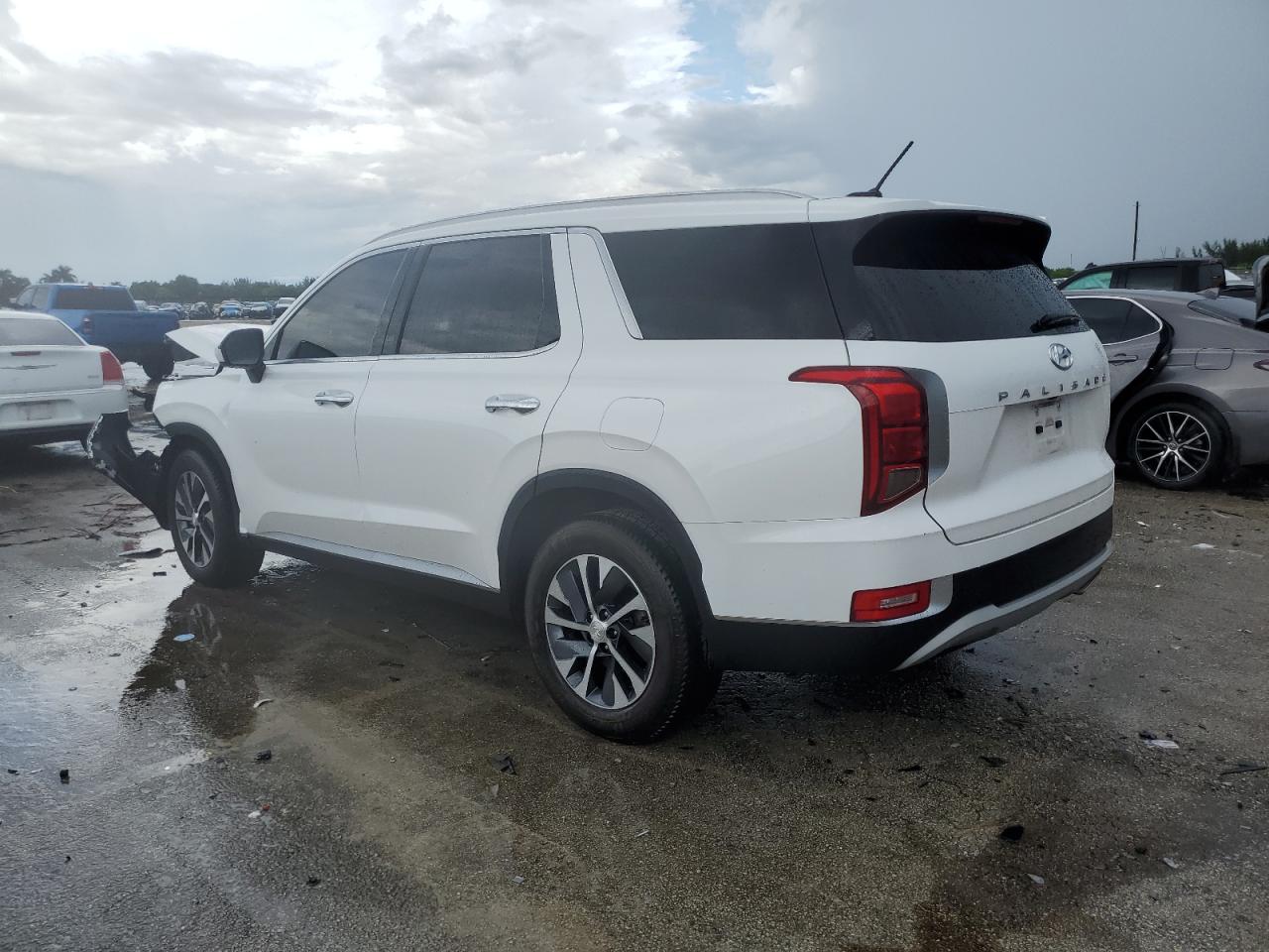 KM8R24HE7MU255814 2021 Hyundai Palisade Sel