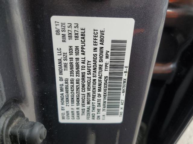 7FARW1H8XHE035426 Honda CR-V EXL