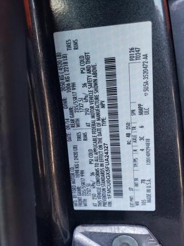 2015 FORD ESCAPE SE - 1FMCU0GX5FUA24327