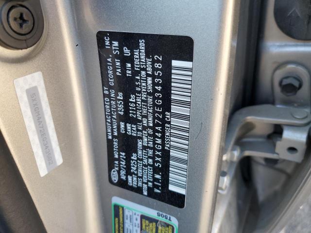 5XXGM4A72EG343582 KIA Optima Lx