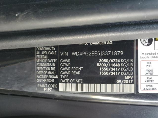 WD4PG2EE5J3371879 Mercedes-Benz Metris