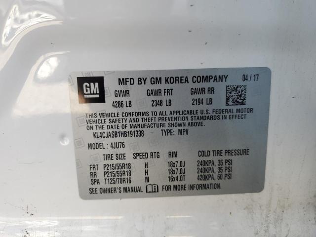 KL4CJASB1HB191338 Buick Encore Preferred