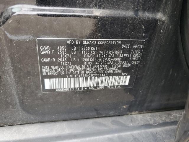 4S4BSENC3K3381441 Subaru Outback 3.6r Limited