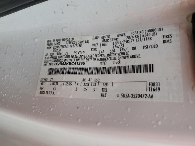 1FT7X2B62KEC41295 Ford F250 Super Duty