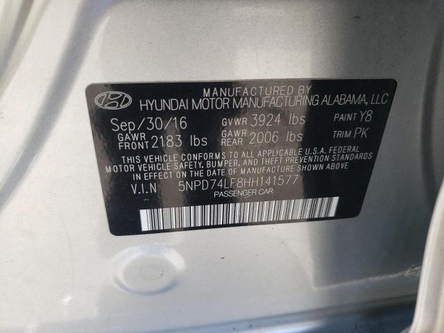 2017 HYUNDAI 25LC-7A 5NPD74LF8HH141577