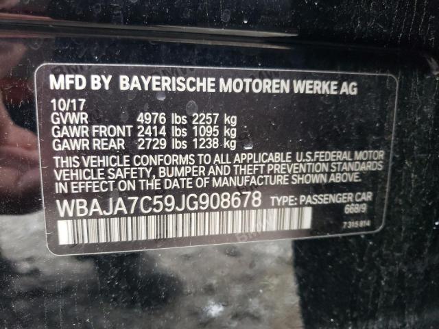 WBAJA7C59JG908678 | 2018 BMW 530 XI