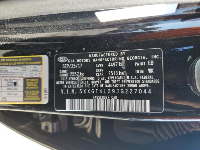 5XXGT4L39JG227044 KIA Optima Lx