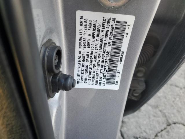 19XFC2F77GE215541 Honda CIVIC EX