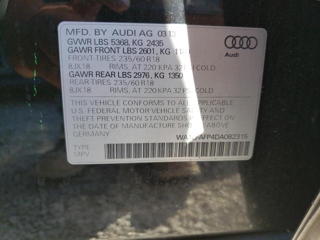 VIN WA1LFAFP4DA082315 2013 Audi Q5, Premium Plus no.13