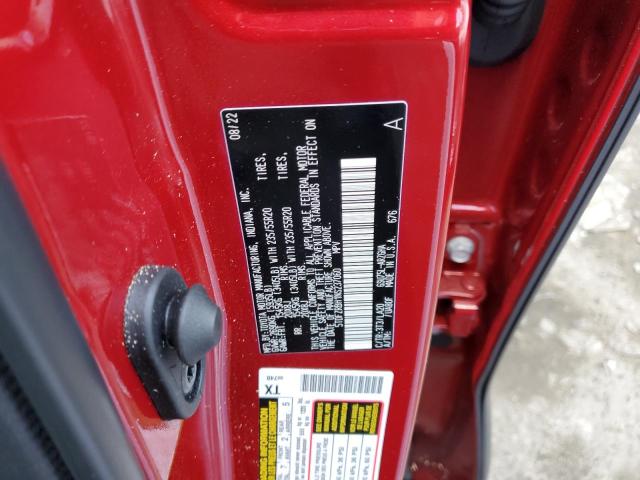 VIN 5TDFZRBH1NS237060 2022 Toyota Highlander, Platinum no.12