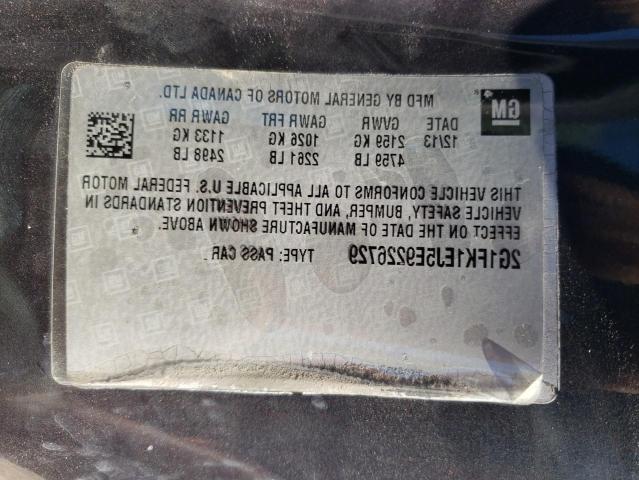 2G1FK1EJ5E9226729 Chevrolet CAMARO 2SS
