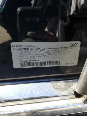 2015 AUDI A8 QUATTRO WAUJGAFD4FN005145
