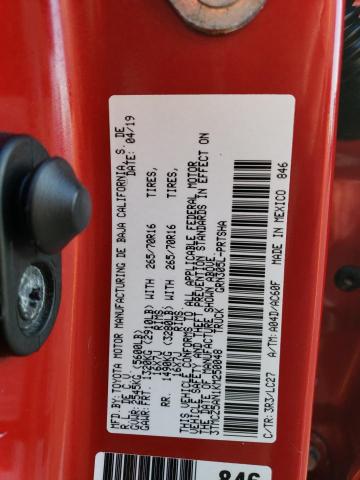 2019 TOYOTA TACOMA DOU - 3TMCZ5AN1KM250048