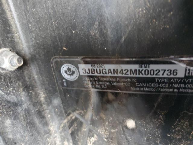 2021 CAN-AM DEFENDER H - 3JBUGAN42MK002736