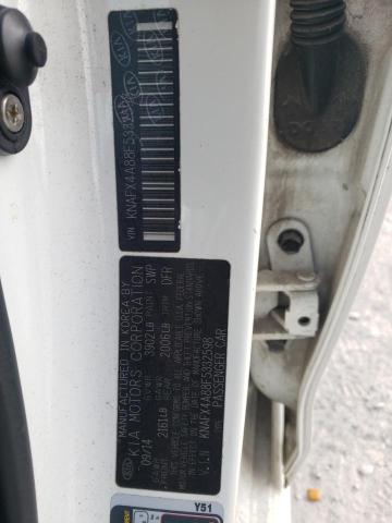 KNAFX4A88F5332598 KIA FORTE EX
