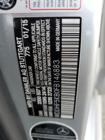 WDDHF5KB0FB146883 Mercedes-Benz E 350