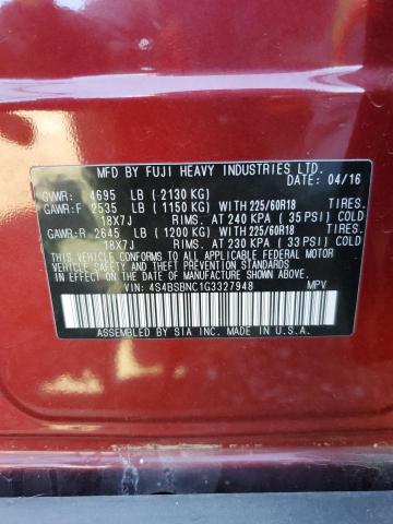 4S4BSBNC1G3327948 Subaru Outback 2.5i Limited