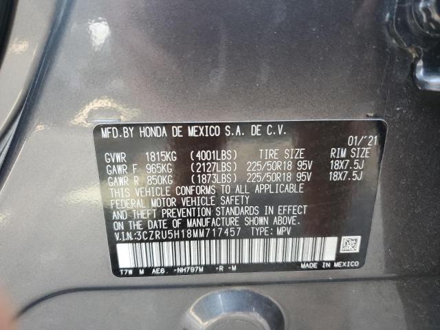  HONDA HR-V 2021 Сірий