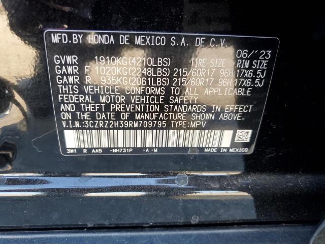 2024 HONDA HR-V 3CZRZ2H39RM709795