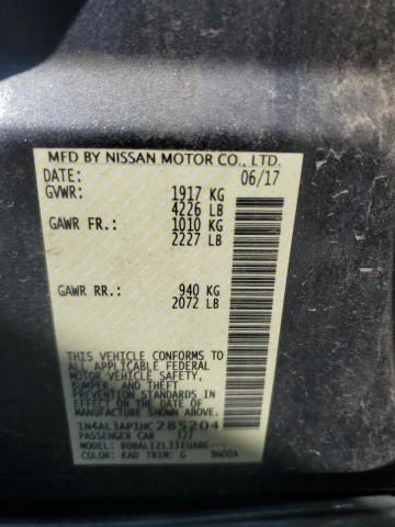 1N4AL3AP1HC285204 Nissan ALTIMA 2.5