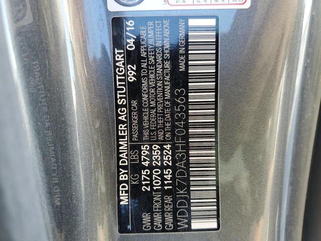 WDDJK7DA3HF043563 Mercedes-Benz SL 550