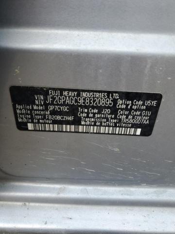 JF2GPAGC9E8320895 Subaru Xv Crosstrek 2.0 Limited