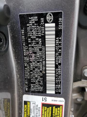 4T1B11HK1JU535507 | 2018 TOYOTA CAMRY L