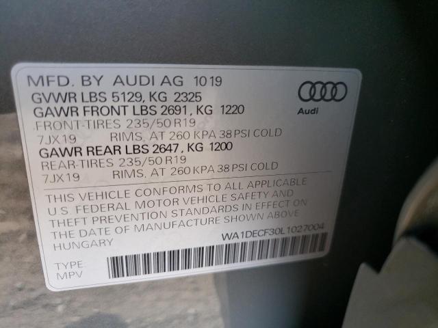 WA1DECF30L1027004 Audi Q3 Premium S Line