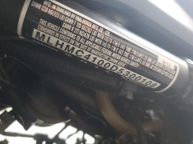 2013 HONDA CBR250 R MLHMC4100D5300108