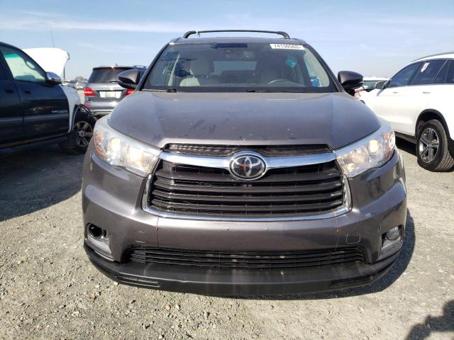 VIN 5TDYKRFH4ES036745 2014 Toyota Highlander, Limited no.5