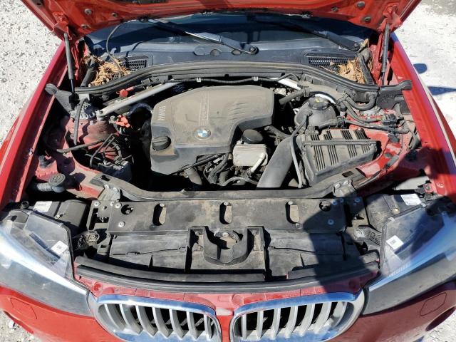  BMW X3 2016 Червоний