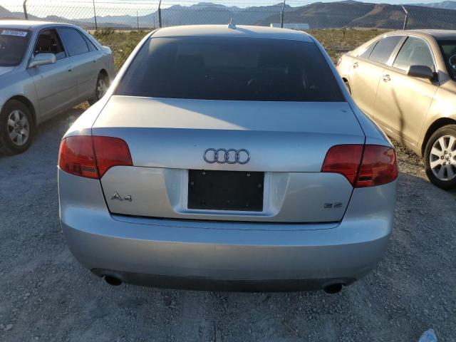 WAUAH78E37A129468 Auction: COPART Lot: 73999363 Location: NV - LAS VEGAS WEST WAUAH78E37A129468 AUDI A4 2007 SILVER Photo 6
