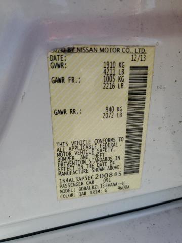 1N4AL3AP5EC200845 Nissan ALTIMA 2.5