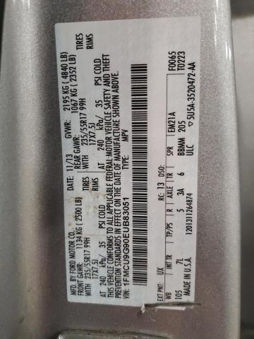 1FMCU9G90EUB83051 Ford ESCAPE SE
