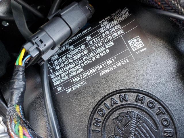 2023 INDIAN MOTORCYCLE CO. SPRINGFIEL - 56KTJDBB8P3417661