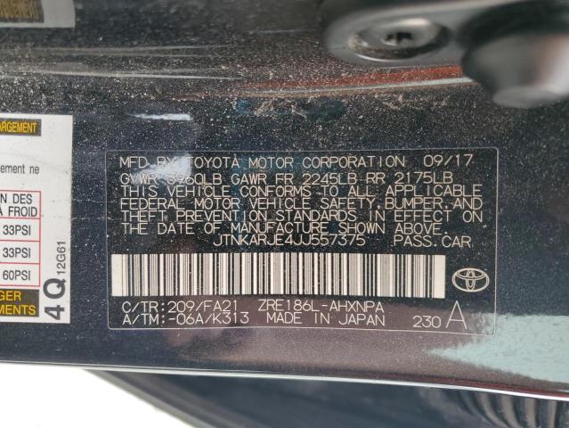 JTNKARJE4JJ557375 Toyota COROLLA IM
