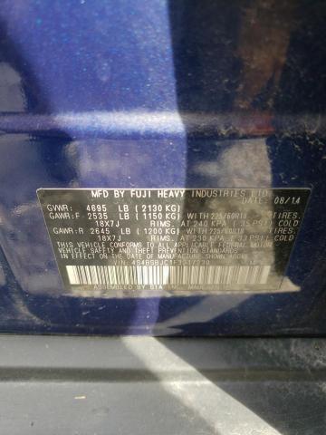 4S4BSBJC1F3217230 Subaru Outback 2.5i Limited