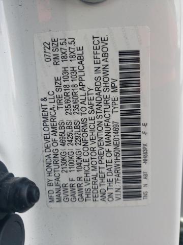 2022 HONDA CR-V EX - 7FARW1H50NE014697