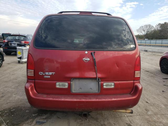 1998 Nissan Quest Xe VIN: 4N2DN1112WD801639 Lot: 72637483