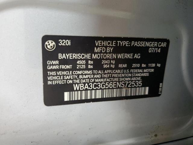 WBA3C3G56ENS72535 BMW 320 I Xdrive