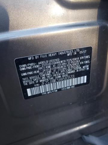 JF2SJAWC5HH583533 Subaru Forester 2.5i Touring