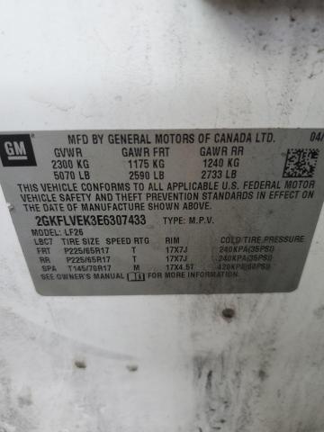 2GKFLVEK3E6307433 GMC Terrain Sle