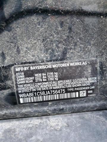 WBA8E1C58JA756475 BMW 330e