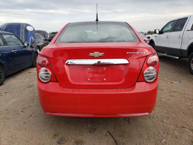  CHEVROLET SONIC 2014 Червоний
