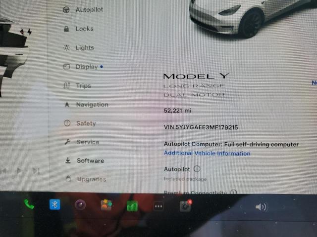 5YJYGAEE3MF179215 Tesla Model Y  9