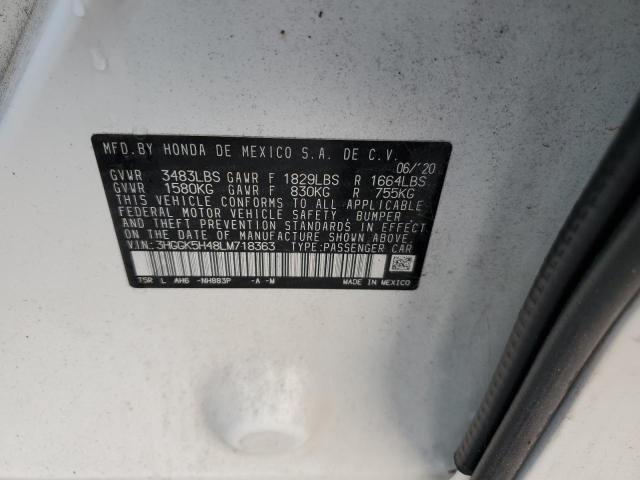 2020 HONDA FIT LX - 3HGGK5H48LM718363