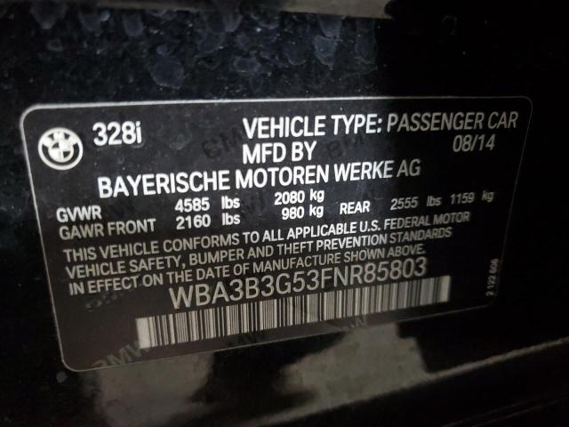 WBA3B3G53FNR85803 BMW 328 XI